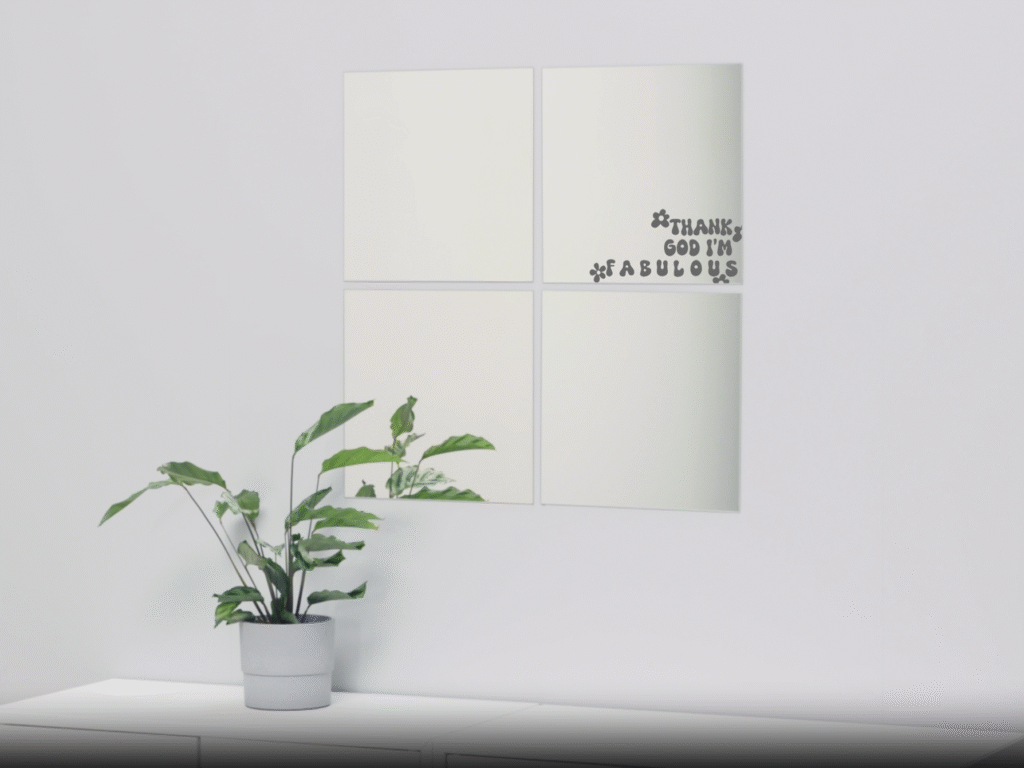 Thank God I’m Fabulous mirror