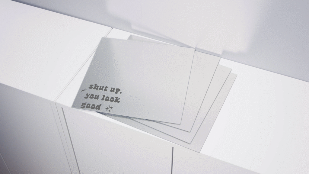 shut up you look good mirror
