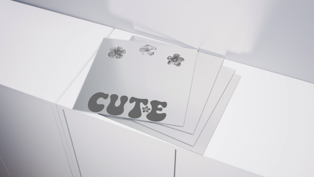 "Cute" mirror