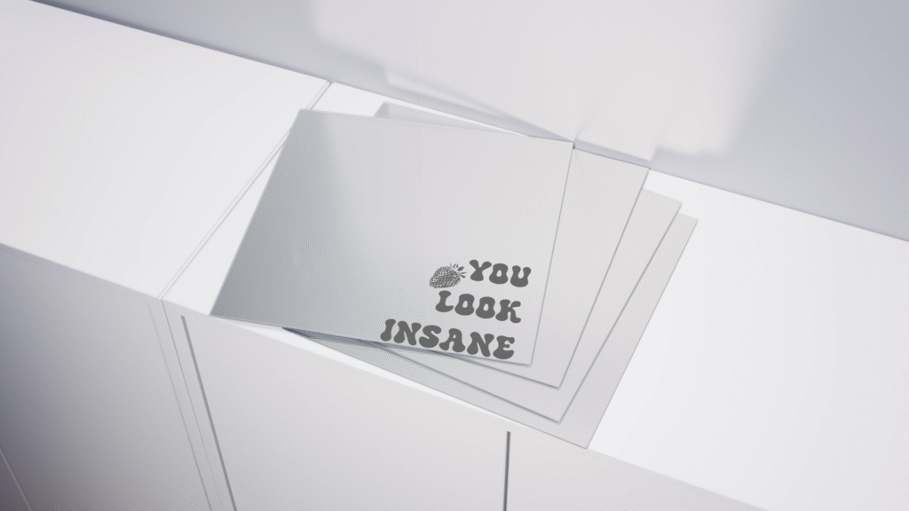 you look insane mirror