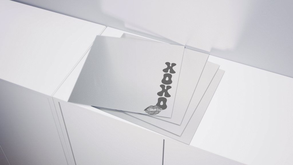 "XOXO" mirror